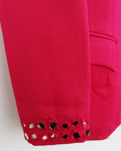 Mirror Embroidered Blazer