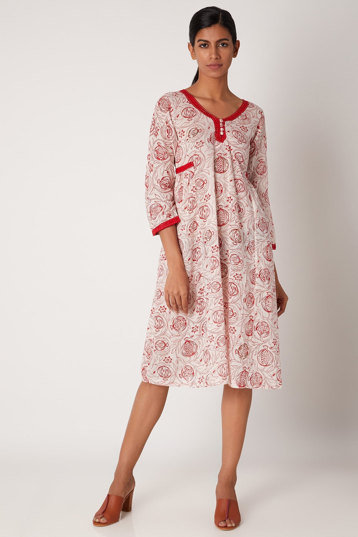 Pomegranate Kurta - Kurta Dress for Women