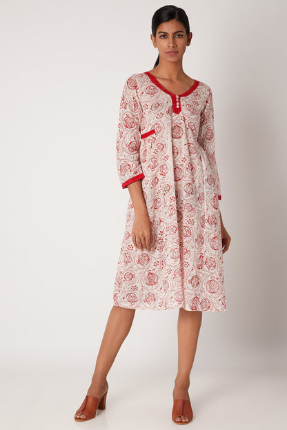 Pomegranate Kurta - Kurta Dress for Women