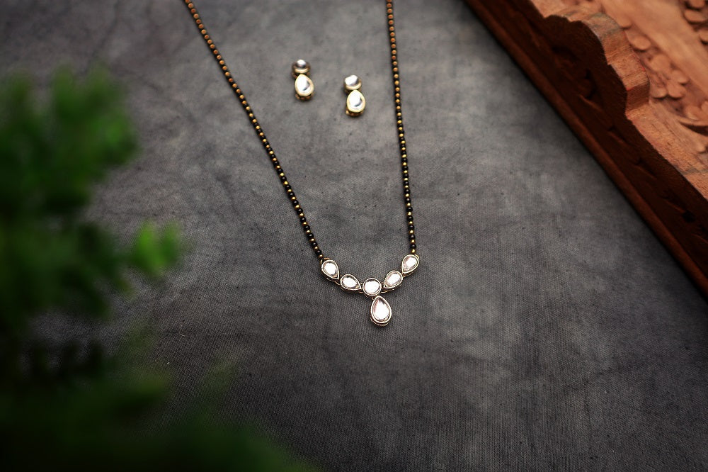Kundan Mangalsutra Neckpiece