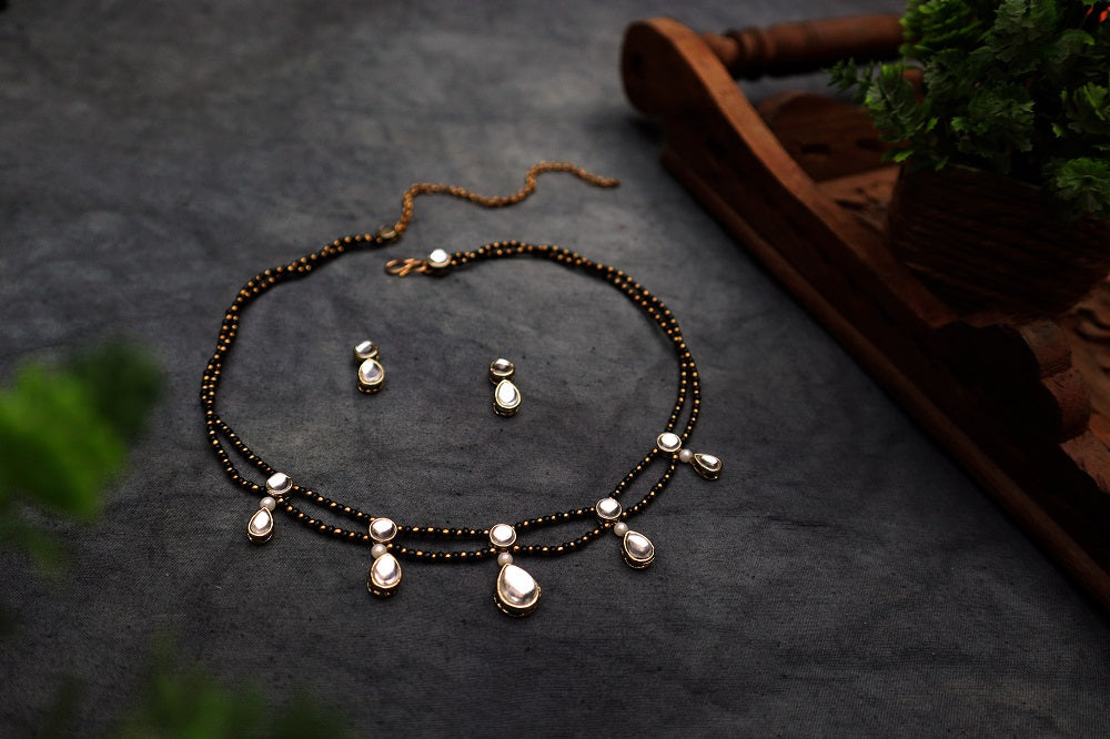 Choker Style Mangalsutra Necklace Set