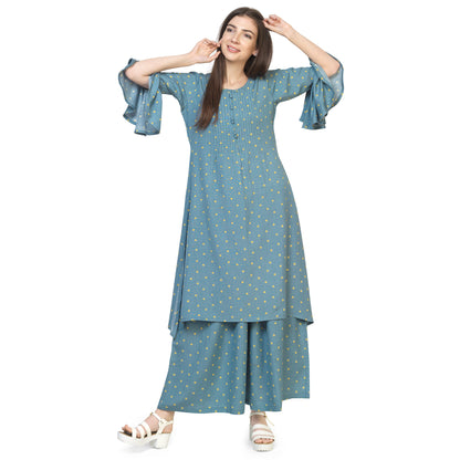 POLKA PIPED KURTA