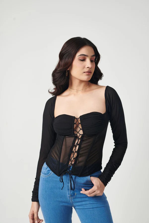 Roscoe Mesh Top