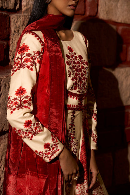 Mehr Rang – Printed Anarkali Gown