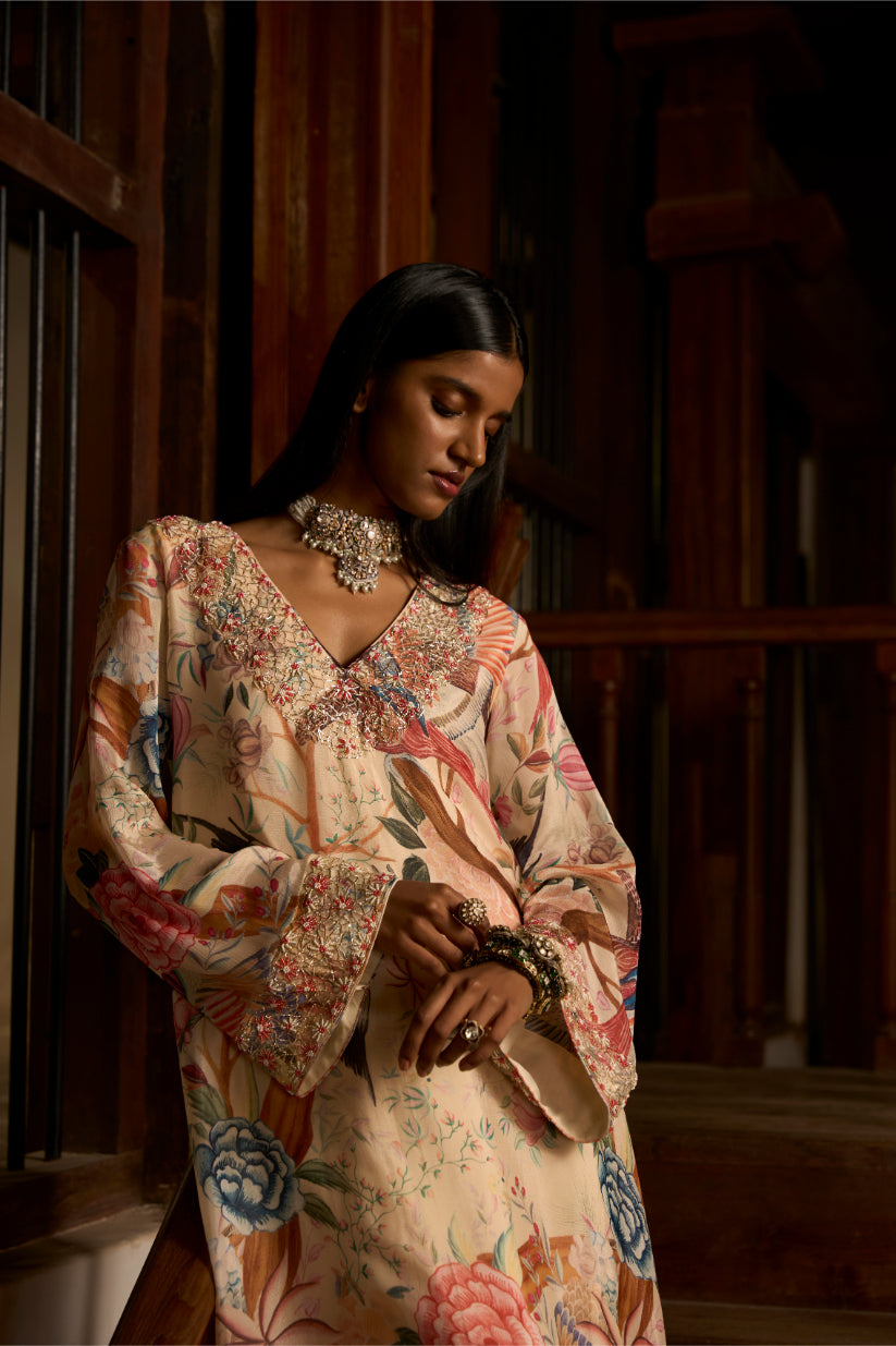 Dior Harmony – Coord Set with Pita Handwork Detailing