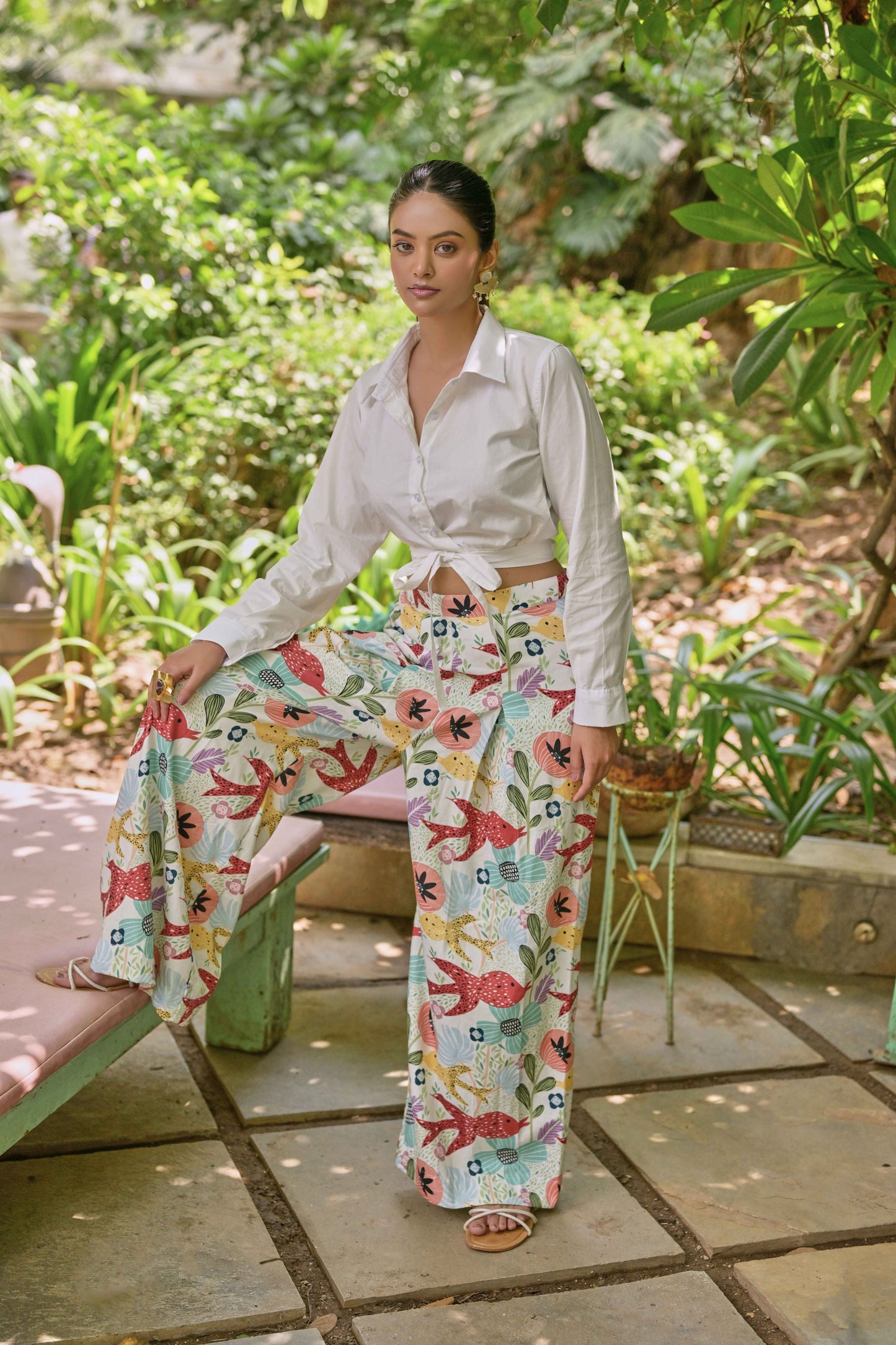 Fish print 2 piece set