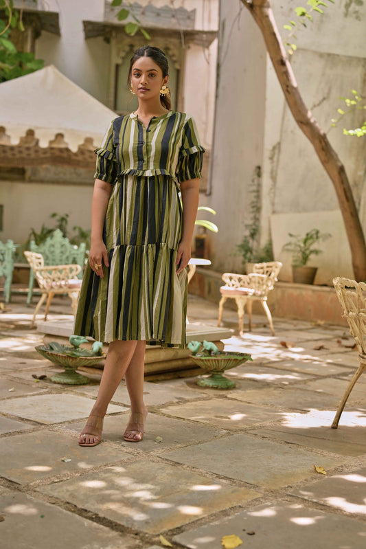 stripes dress