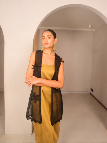 Sia Organza Applique Jacket