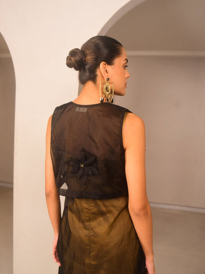 Sia Silk Evening Set