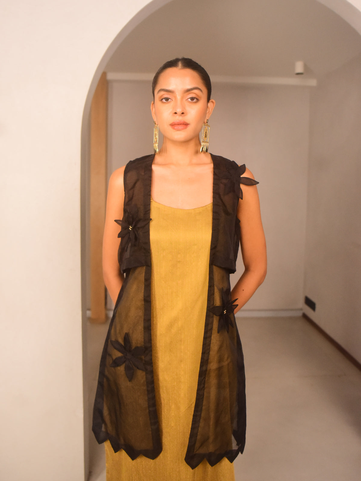 Sia Silk Evening Set