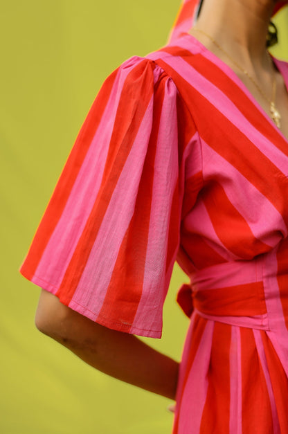 Sunberry Stripe Dress