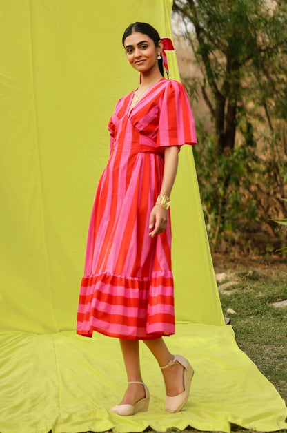 Sunberry Stripe Dress