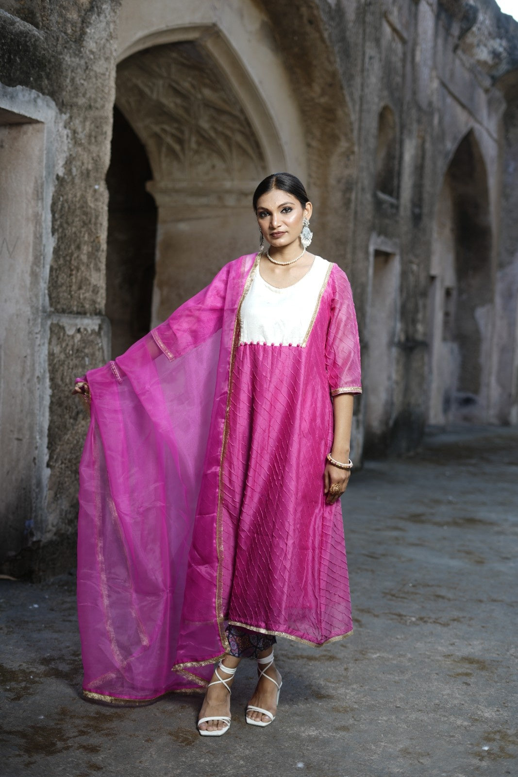 Swapna Pink Suit set