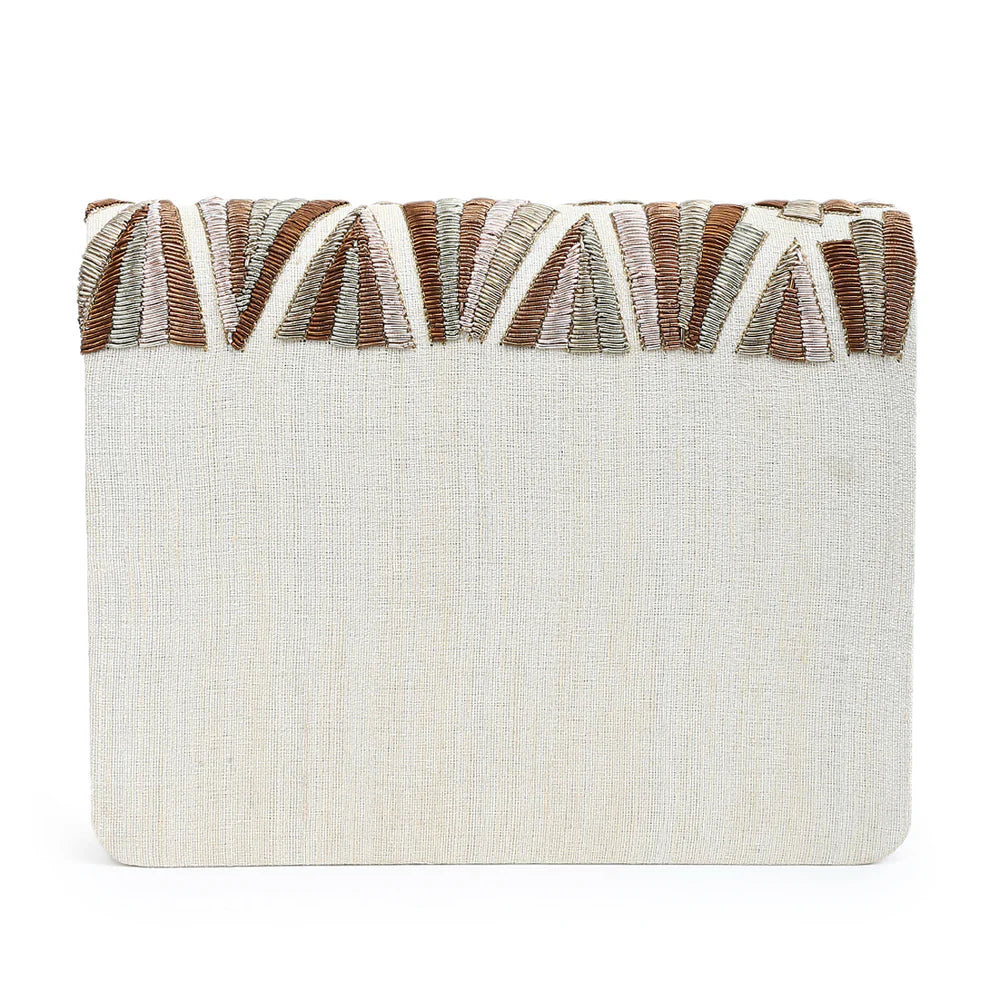 Royal gold clutch