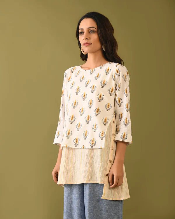 Hand Block Printed Layered Tunic