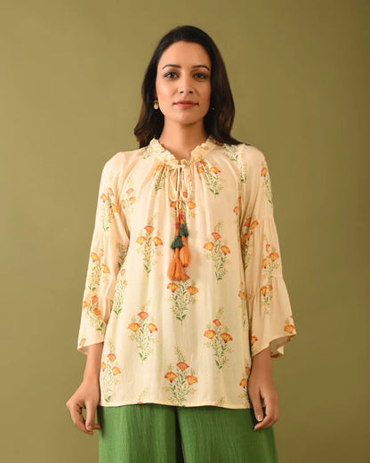 Printed Viscose Tunic