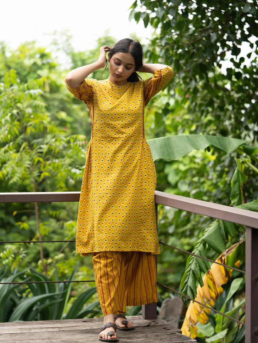 Kesari Kurta Set