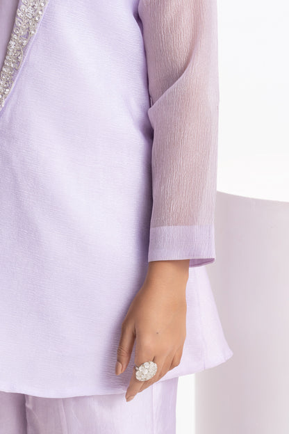 MOONFLOWER EMBROIDERED JACKET & TROUSER SET