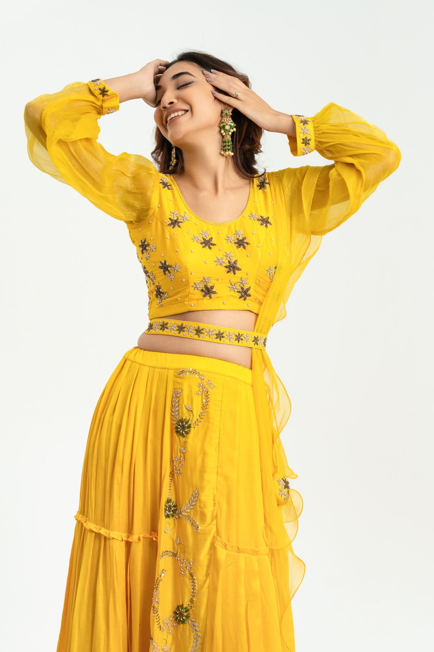 YELLOW DREAM LEHNGA SET