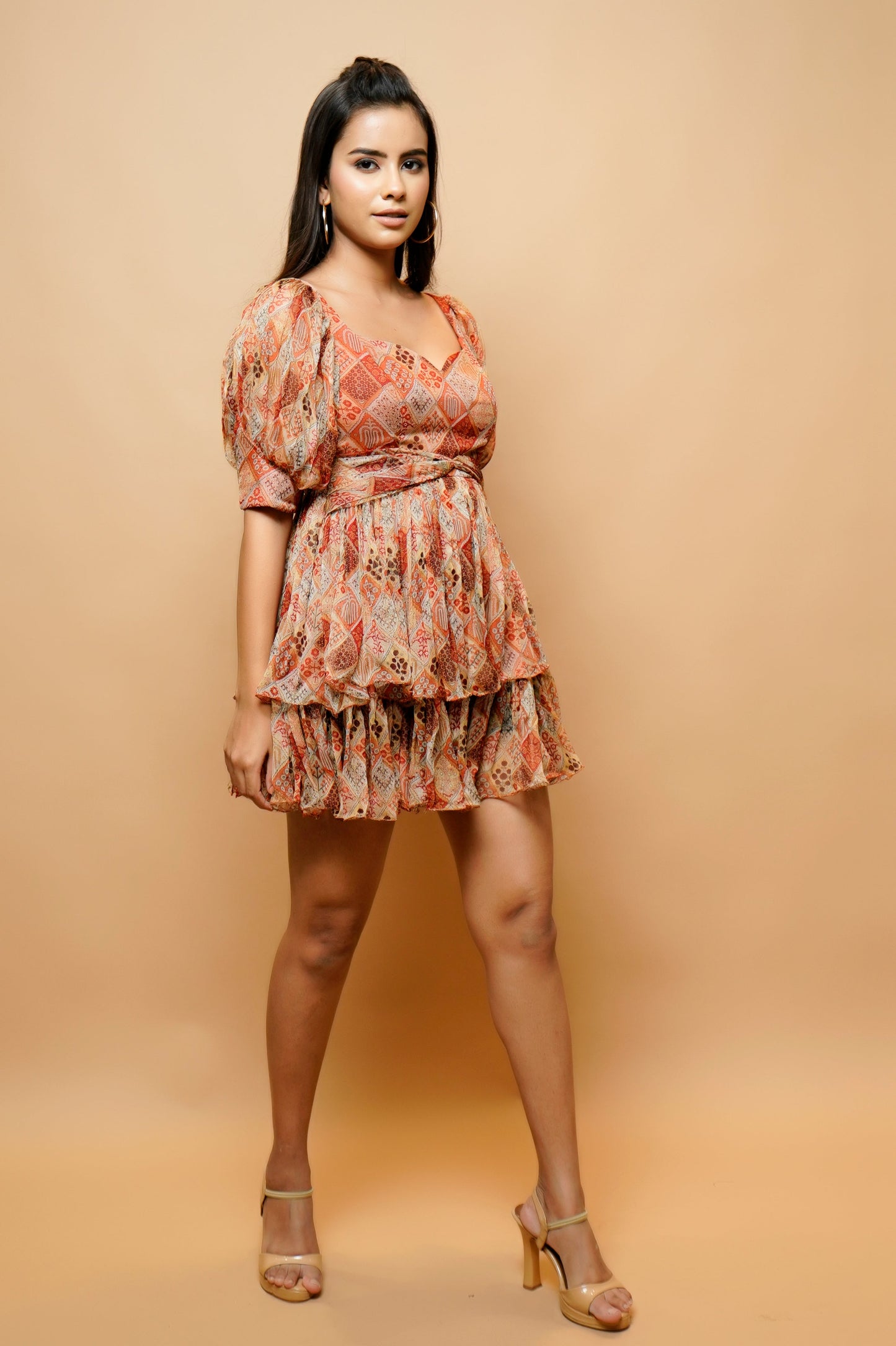 Digital Printed Chiffon Mini