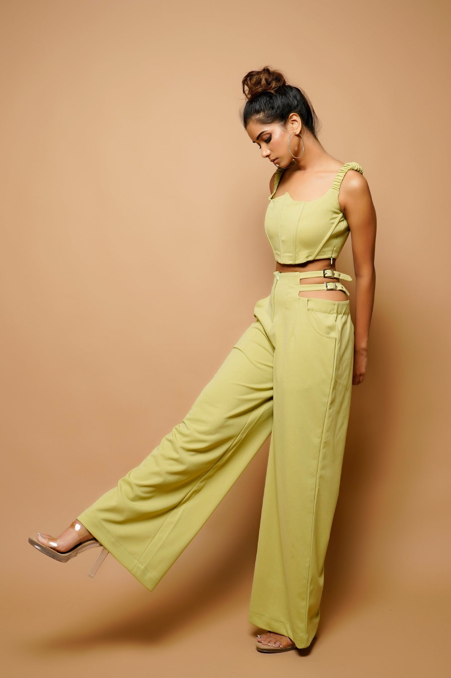 Pistachio Green Corset Co-Ord