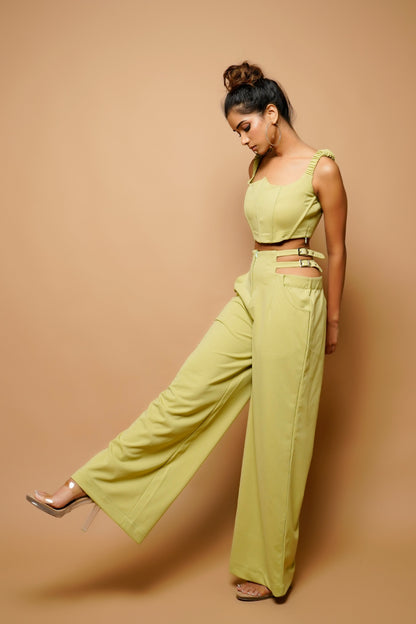 Pistachio Green Corset Co-Ord