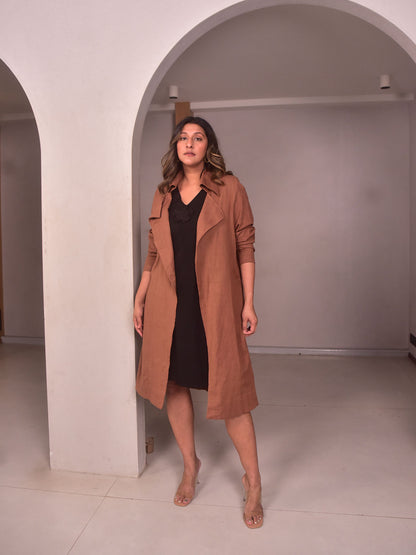Tan Trench Jacket