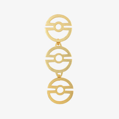 Semicircle & Triangle Earring