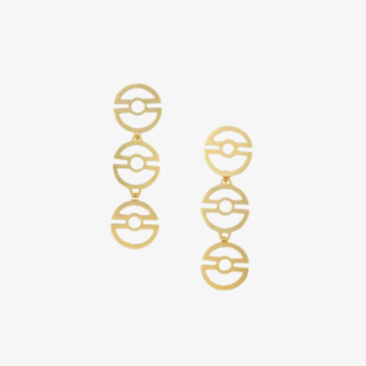 Three Circle Earring