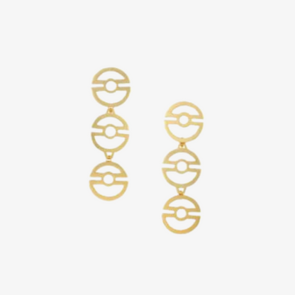 Semicircle & Triangle Earring