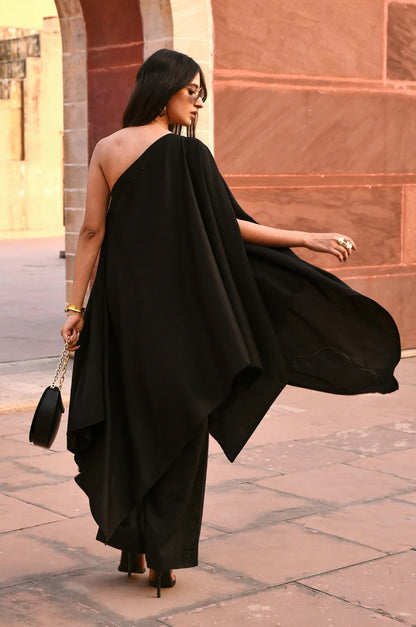 Zoom Tiana Off Shoulder Kaftaan-Pant Set