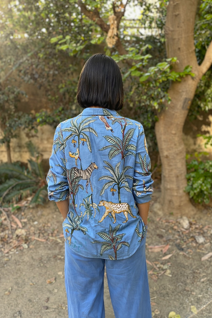 Tropical Jungle Printed Shirt