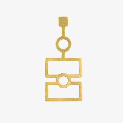 Two Rectangle Earring