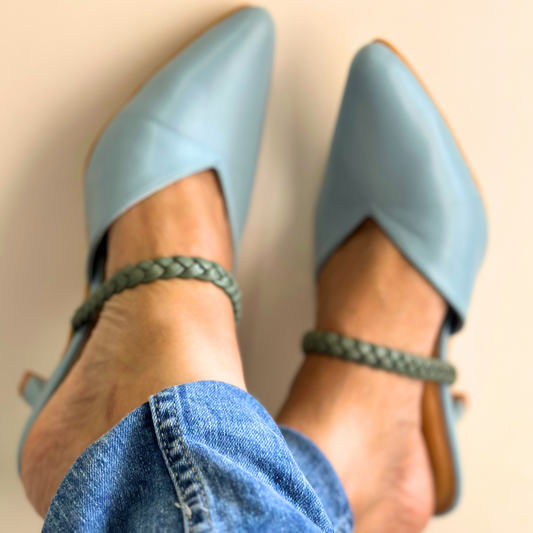 Braided Heels