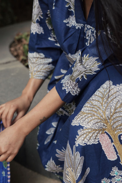 Blue Palm Sunday Dress