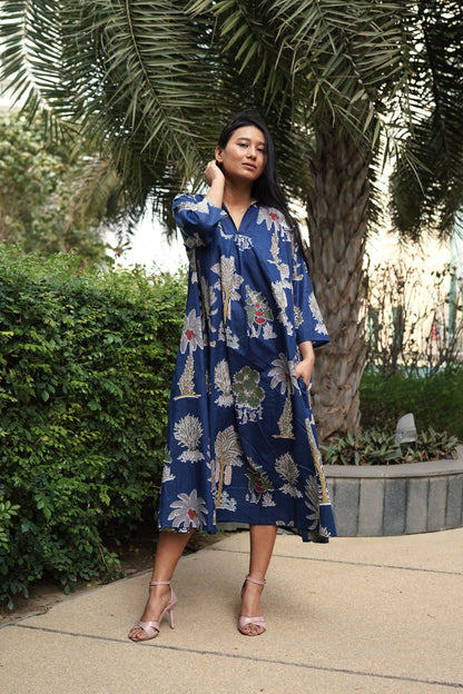 Blue Palm Sunday Dress