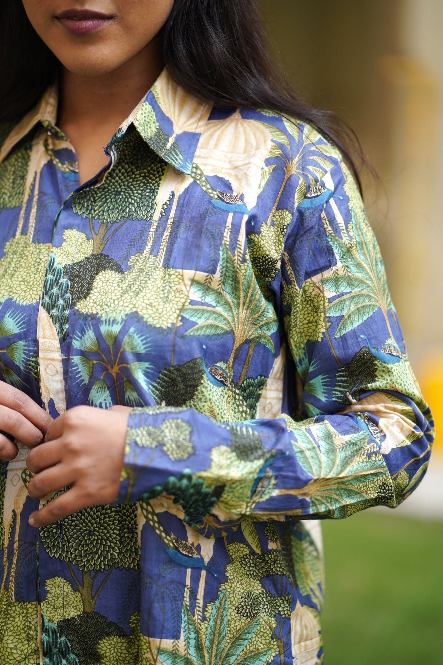 Mughal Garden Long Shirt