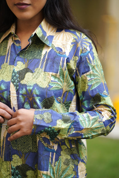 Mughal Garden Long Shirt