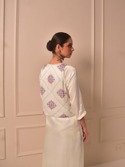 Vani Modal Kurta Vest Set