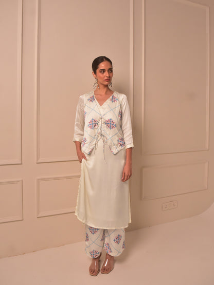 Vani Modal Kurta Vest Set