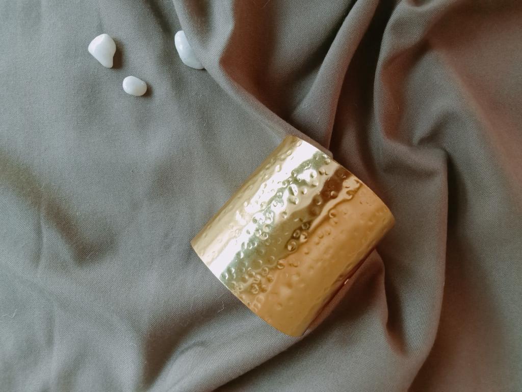 Beaten Hammered Cuff