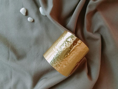 Beaten Hammered Cuff