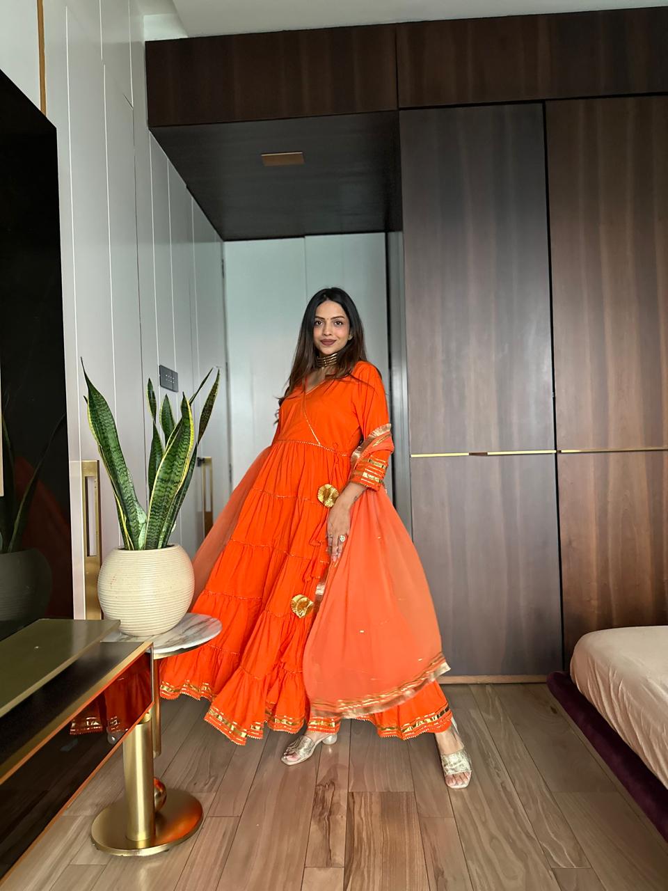 MARWADI RANG COTTON SUIT SET