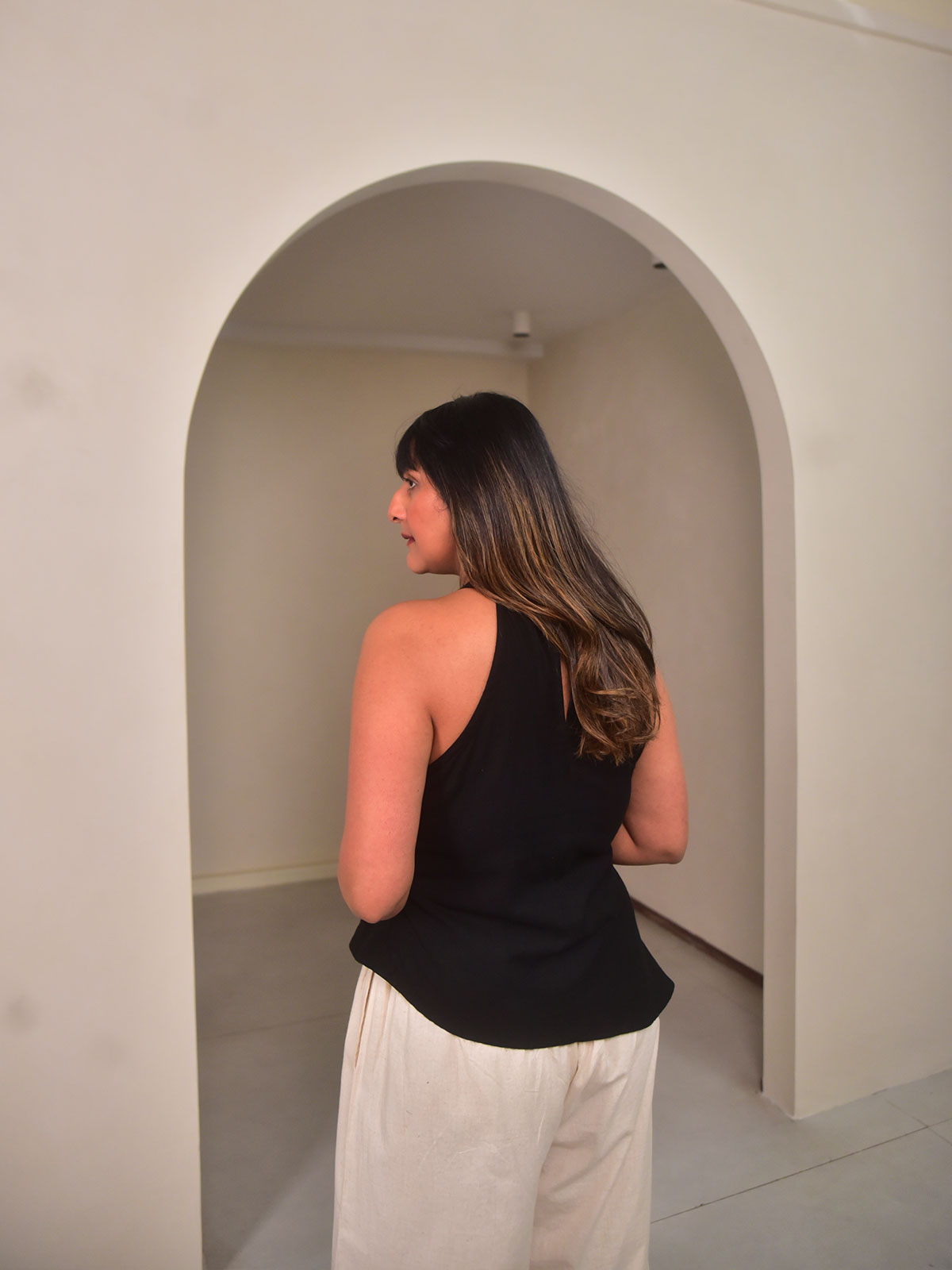 Zoey Asymmetrical Top