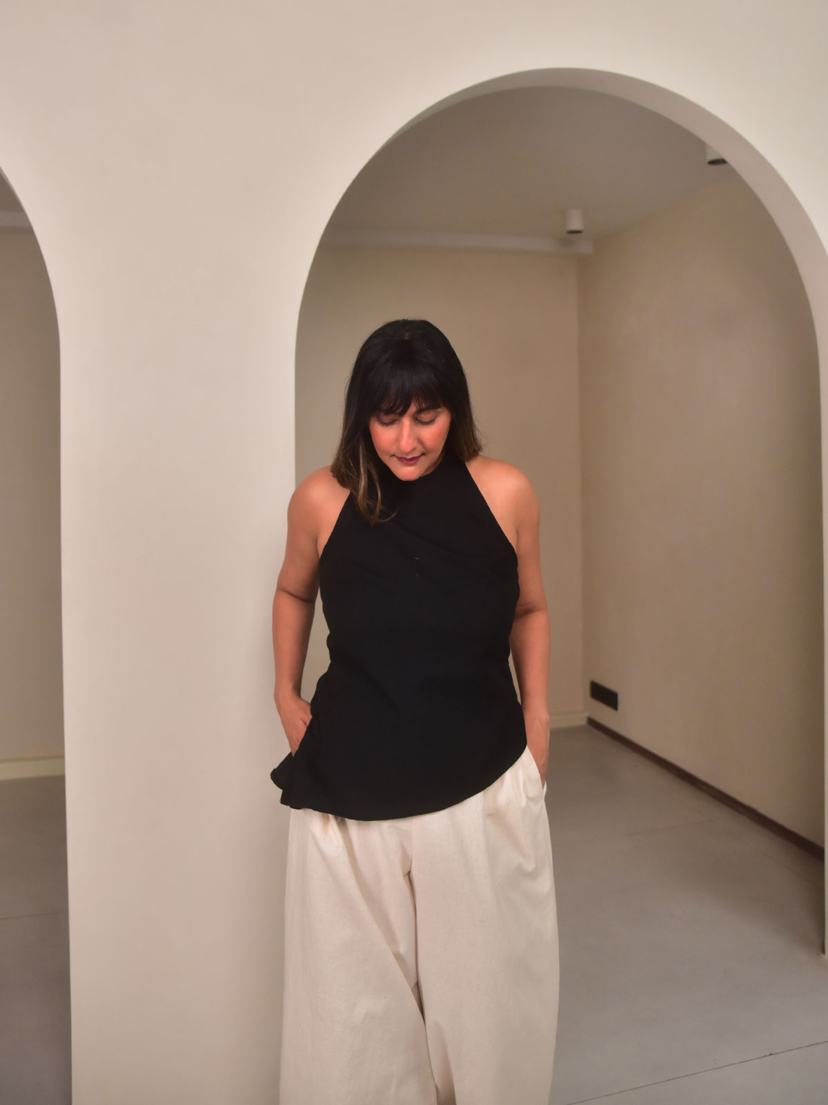 Zoey Asymmetrical Top