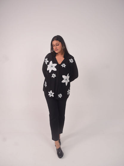 Nyx Applique Modal Shirt