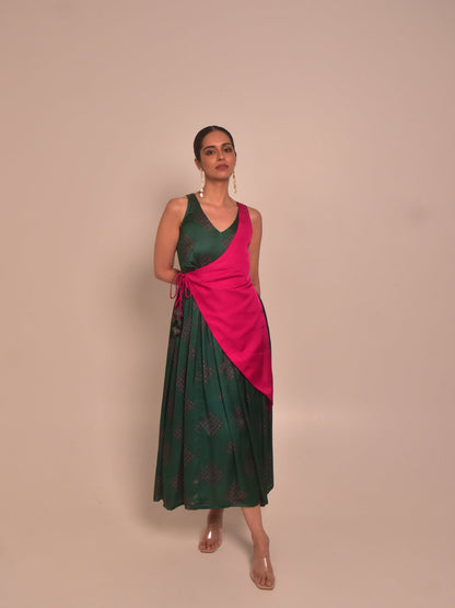 Kavya Modal Wrap Dress
