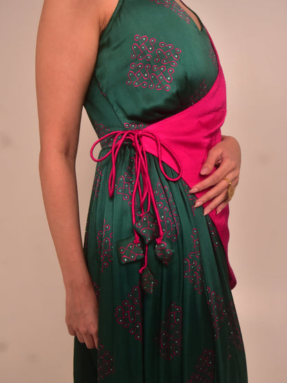 Kavya Modal Wrap Dress