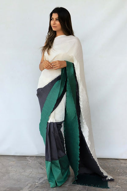 Evening woods saree