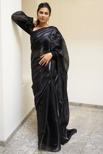 Dark Metal Saree